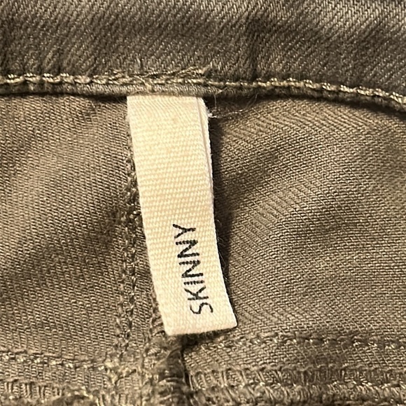 Rag & Bone Skinny Jeans in Army Green Size 25 - Picture 7 of 9